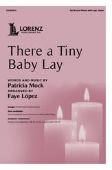 There a Tiny Baby Lay SATB choral sheet music cover